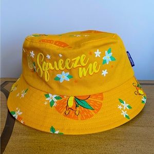 Orange Bird Bucket Hat